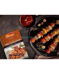 Original Shan Tikka Seekh Kabab Imported Spice Mix (50gm) Genuine Authentic Taste Masala