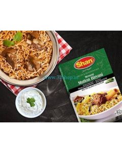 Shan Memoni Mutton Biryani Imported Masala Spice Mix (60gm) Genuine Authentic Taste ISO 9001:2008