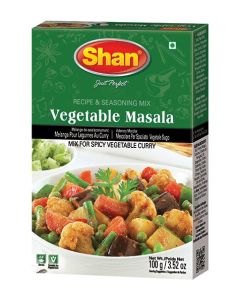 Shan Vegetable Spice Mix Imported (100gm) Masala Genuine Authentic Taste Best Quality