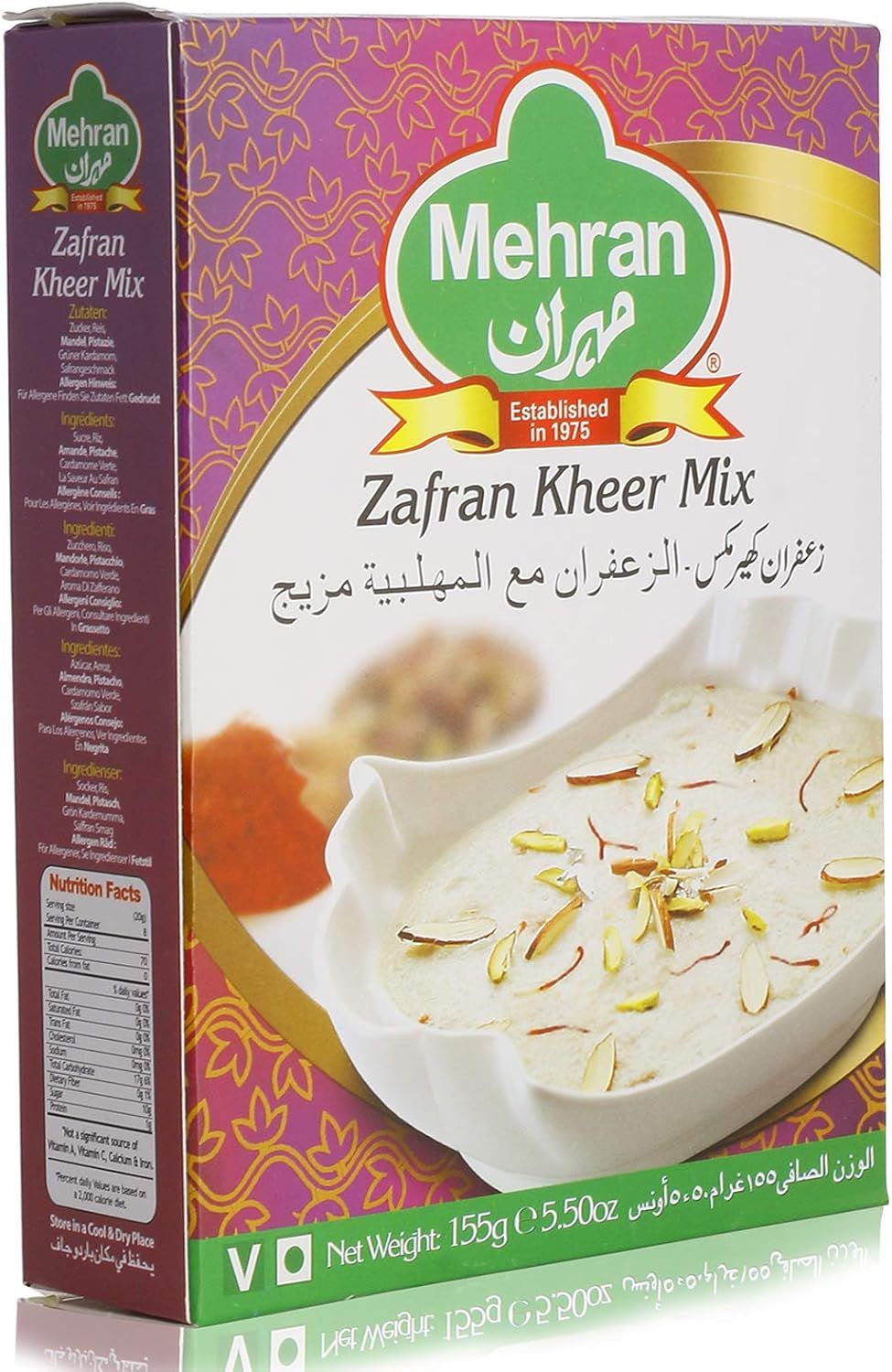 Mehran Zafrani Kheer Mix 155 Grams Buy Online
