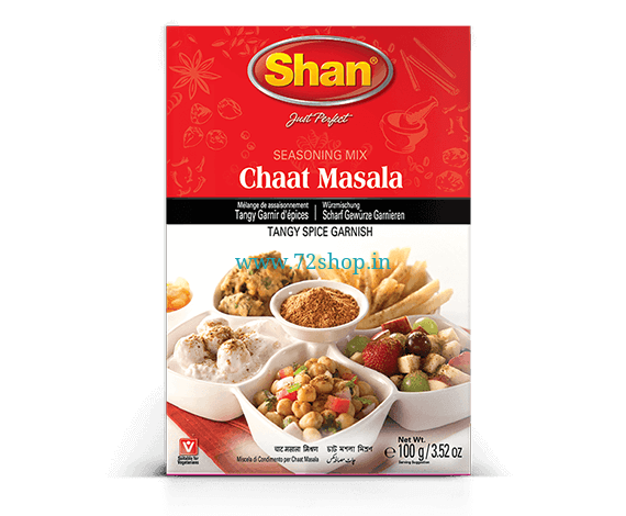 Shan Chat Masala (100gm) - Genuine Authentic Taste Imported Spice Mix