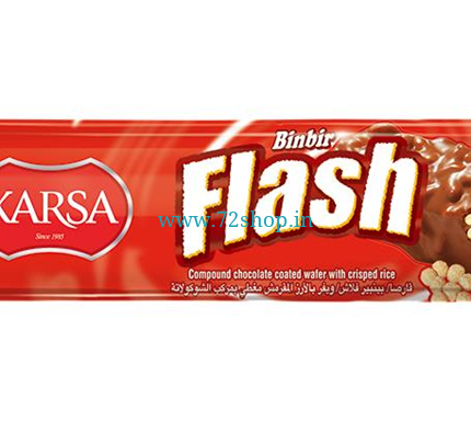 Karsa Chocolate Bar Flash RED Box Pack Of 24