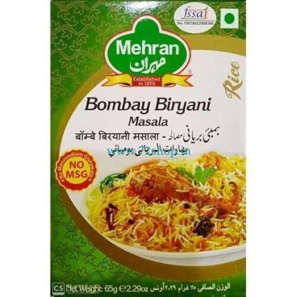 Mehran Bombay Biryani Imported Masala 65 Grams - Authentic Blend of Aromatic Spices Buy Now