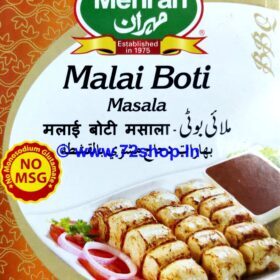 Authentic Mehran Malai Boti Masala Spice Mix: High-Quality Blend of Aromatic Spices for Delicious Meals