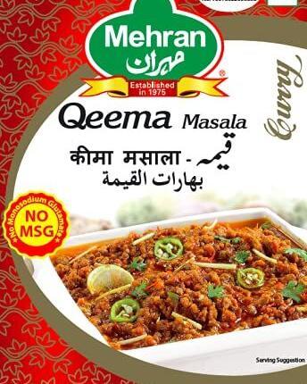 Mehran Qeema Kheema Masala - A Rich Blend of Spices (50 Grams Box)