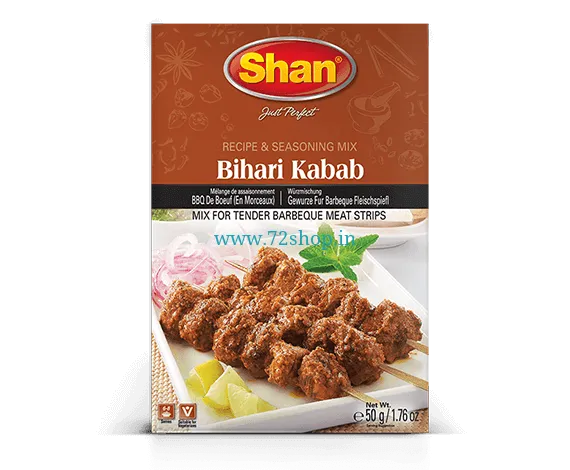 Original Shan Bihari Kabab Imported Masala Spice Mix (50gm) Genuine Authentic Taste Original Shan Bihari Kabab Imported Masala Spice Mix (50gm) Genuine Authentic Taste