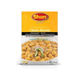Shan Chana Masala Spice Mix Imported Masala (100gm) Original Genuine Authentic Taste Chickpeas Best Quality