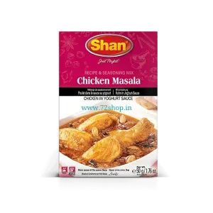 Shan Chicken Masala Curry Original - Imported Genuine Authentic Taste Spice Mix (50gm)