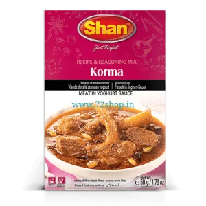 Shan Korma Masala Imported Original Spice Mix Masala Curry (50gm) for Authentic Korma Taste