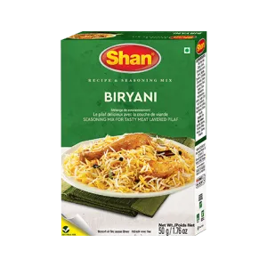 Shan Biryani Masala Original Imported Masala Spice Mix - 50gm, Authentic Taste