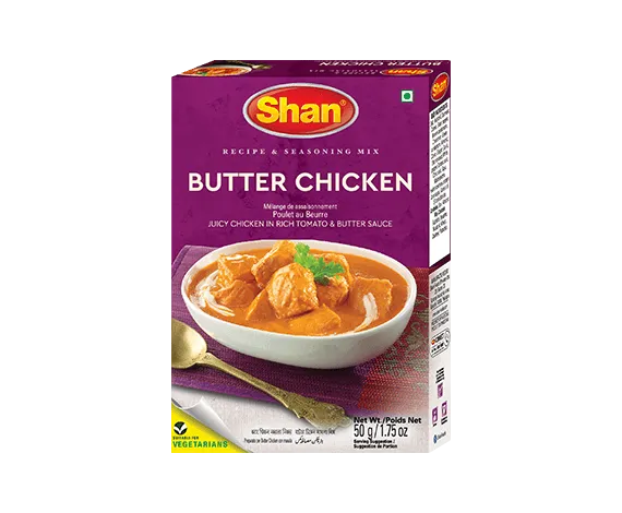 Shan Butter Chicken Masala Imported Spice Mix 50 Grams - Genuine Authentic Taste Shan Butter Chicken Masala Imported Spice Mix 50 Grams - Genuine Authentic Taste