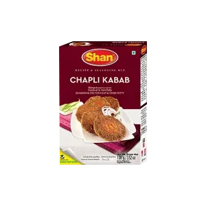 Original Shan Imported Chapli Chhappli - Chapli Kabab Spice Mix Masala (100gm) Genuine Authentic Taste