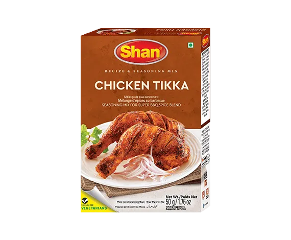 Shan Chicken Tikka Original BBQ Spice Mix - 50gm Pack Shan Chicken Tikka Original BBQ Spice Mix - 50gm Pack