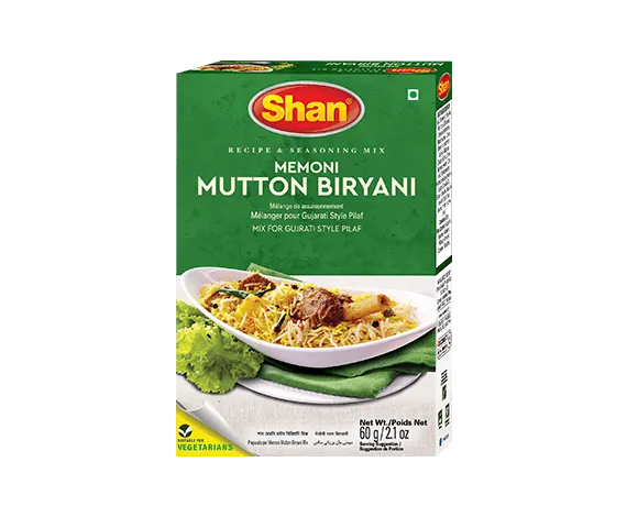 Shan Memoni Mutton Biryani Imported Masala Spice Mix (60gm) Genuine Authentic Taste Shan Memoni Mutton Biryani Imported Masala Spice Mix (60gm) Genuine Authentic Taste