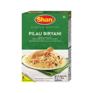 Shan Pilau Biryani Original Imported Masala Spice Mix - Genuine Authentic Taste in 50gm
