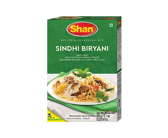 Shan Sindhi Biryani Imported Masala Spice (60gm) Buy Now for Genuine Authentic Taste Shan Sindhi Biryani Imported Masala Spice (60gm) Buy Now for Genuine Authentic Taste