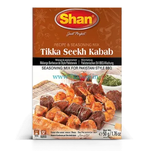 Original Shan Tikka Seekh Kabab Imported Spice Mix (50gm) Genuine Authentic Taste Masala